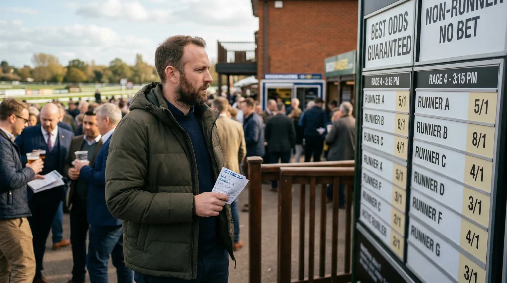 Best odds guaranteed and NRNB combined protection for horse racing bets