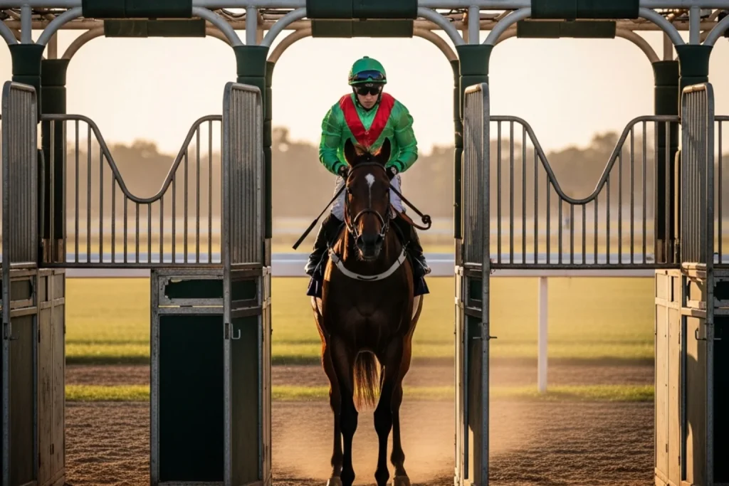 Horse refusing to leave starting stalls and BHA non-runner rule changes