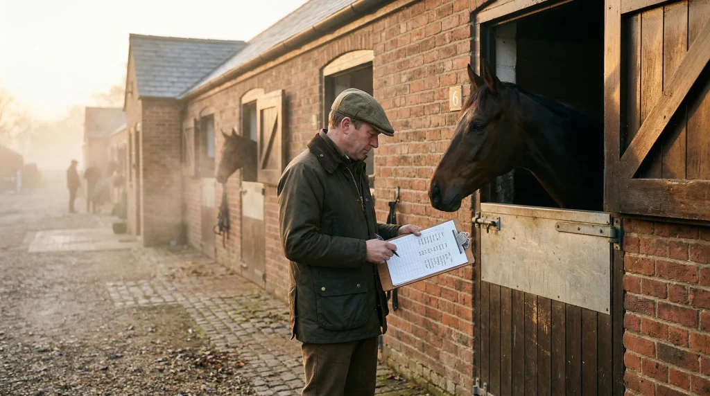 Non-runner before final declarations and ante-post market rules in UK horse racing